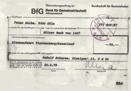 Für 75 DM in die weite Welt